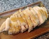 鶏むね肉でしっとりヘルシー蒸し鶏作り方10写真