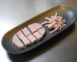 ロースハムのチーズ焼き☆アバウトで作り方2写真