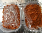アヒージョの残りで保存用トマトソース作り方8写真