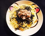 超カンタン塩昆布で和風パスタ作り方3写真