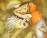 減塩、野菜いっぱいお雑煮作り方3写真