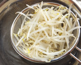お手軽もやしときゅうりとハムのからし和え作り方1写真