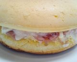 ＊*・ホットケーキでサンドイッチ・*＊作り方4写真