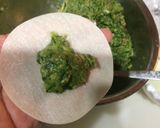 大量!ホットプレートで焼く餃子の包み方!作り方1写真