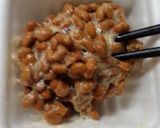 納豆とアボカドの簡単パスタ作り方1写真