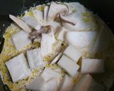 ♪お餅とベーコンのチーズ焼き♪作り方3写真