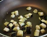 しめじと茄子のトマトソースパスタ作り方2写真