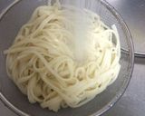 シンプル乾麺うどんサラダ作り方2写真
