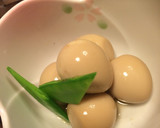 簡単うずらの卵の缶詰でダシ醤油漬け作り方3写真