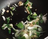 青梗菜とカニのスープ作り方1写真