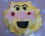 アンパンマンオムライス作り方1写真