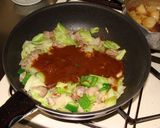 カレー回鍋肉作り方6写真