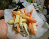 人参とゴボウとさつま芋のかき揚げ☆作り方3写真