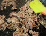 一液で二品♪胡瓜の拌三絲添え豚こま焼飯作り方7写真