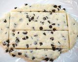 mバレンタイン☆ミニチョコチップスコーン作り方4写真