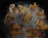 玉ねぎたっぷり☆鶏カラ作り方3写真