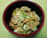 お麩の卵綴じ丼作り方5写真