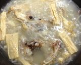 鯛のアラの塩煮込み麺作り方3写真