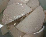里芋とワカメの味噌汁作り方1写真