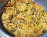 簡単！炊飯器でミートソース炊き込みピラフ作り方24写真