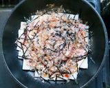 フライパンで☆簡単和風もちピザ作り方5写真
