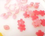 桜舞うリアル桜餅作り方13写真