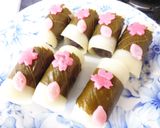 桜舞うリアル桜餅作り方14写真