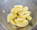 ハルミチーズのリンゴパイ風春巻き作り方1写真