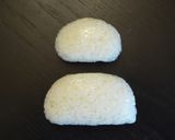 デコカレー☆鏡餅風ひつじカレーキャラ弁も作り方2写真