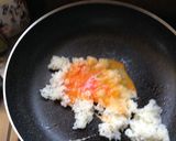 手軽なメニュー！いりたまごのご飯作り方4写真