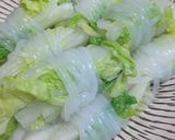 豚モツの味噌豆乳鍋作り方2写真