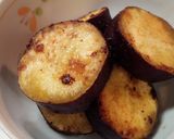 おやつまみ♪おさつの切り株スナック菓子風作り方3写真