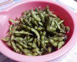 幻の大豆『黒千石』の枝豆と枝豆ご飯作り方3写真