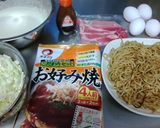 広島のお好み焼き(フライパン２つ使用)作り方2写真