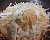 広島のお好み焼き(フライパン２つ使用)作り方5写真