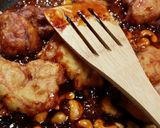 닭강정　鶏肉コチュジャン甘辛煮作り方5写真