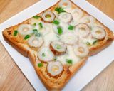 簡単トースト☆マヨ味噌のちくわトースト♪作り方3写真