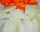 正月明けに◎根菜たっぷり和風カレー作り方2写真