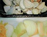 正月明けに◎根菜たっぷり和風カレー作り方3写真