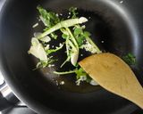 七草の和風パスタ作り方4写真