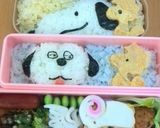 キャラ弁　スヌーピー　～かまぼこひつじ～作り方6写真