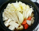 絶品！毛蟹でカニすき鍋を楽しむ♪作り方4写真
