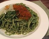 イクラと相性抜群のほうれん草ペースト作り方7写真