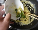 七草の和風パスタ作り方6写真