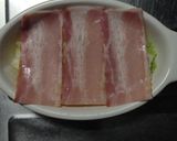 ☆白菜とおもちの簡単ミルフィーユグラタン作り方3写真