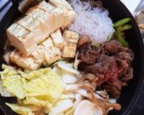フライパンで☆ウチのすき焼き☆(甘め)作り方8写真
