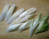 豆腐 里芋 長ネギの 中華 煮込みスープ作り方1写真