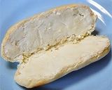 ワンプレ朝食～柿とクリチのデザートサンド作り方3写真