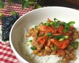 キムチ納豆丼こと！キムチ納豆カフェボウル作り方1写真