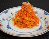 人参しりしり オイスターソース味作り方4写真
